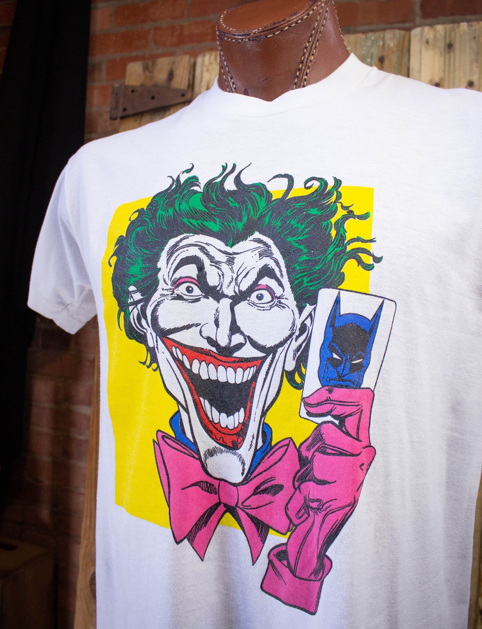 Vintage Joker Batman The Killing Joke DC Comics Graphic T-Shirt 1988 L