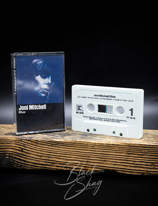 Vintage Joni Mitchell Blue Cassette
