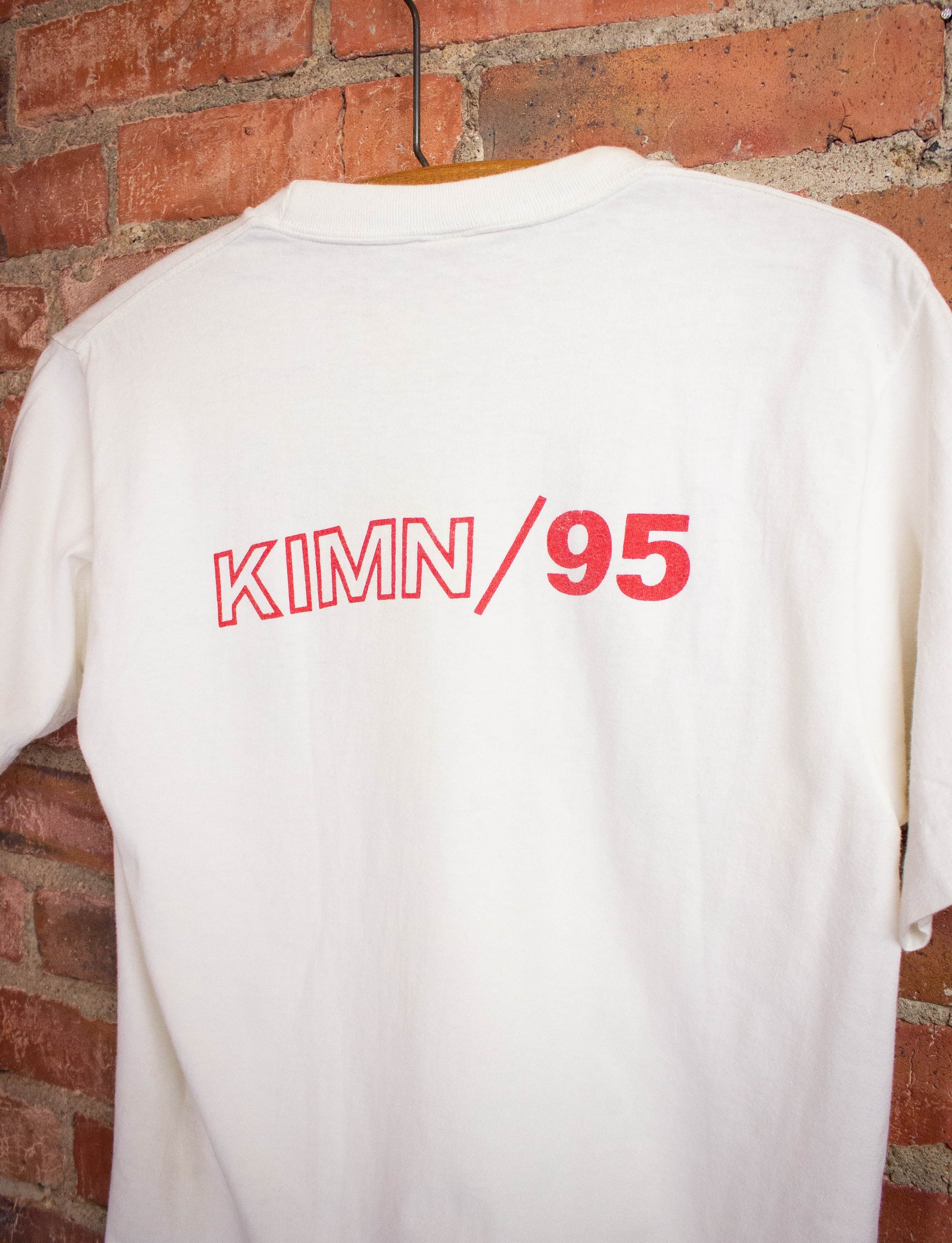 Vintage KIMN 95 Radio Graphic T-Shirt M