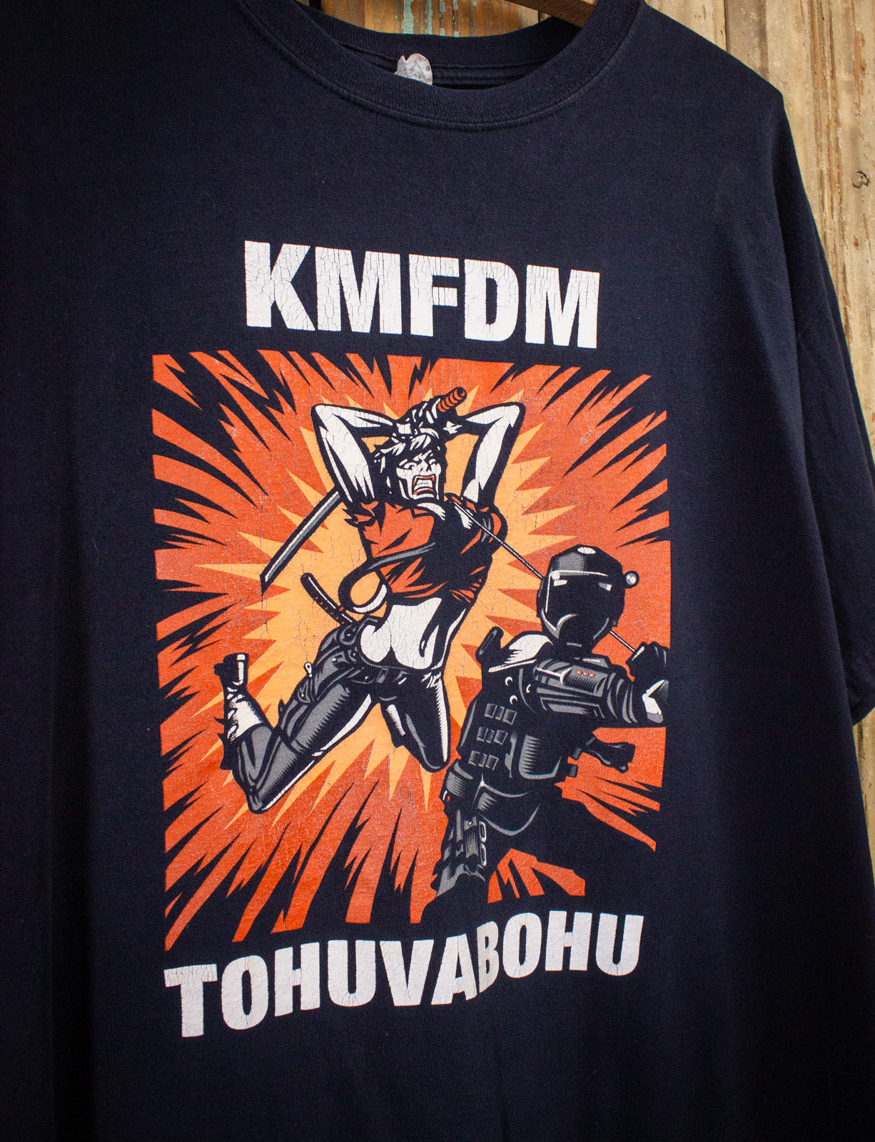 KMFDM Tohyuvabohu Concert T Shirt 2007 Black XL