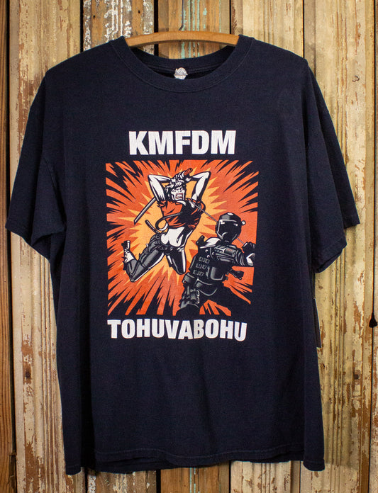 KMFDM Tohyuvabohu Concert T Shirt 2007 Black XL