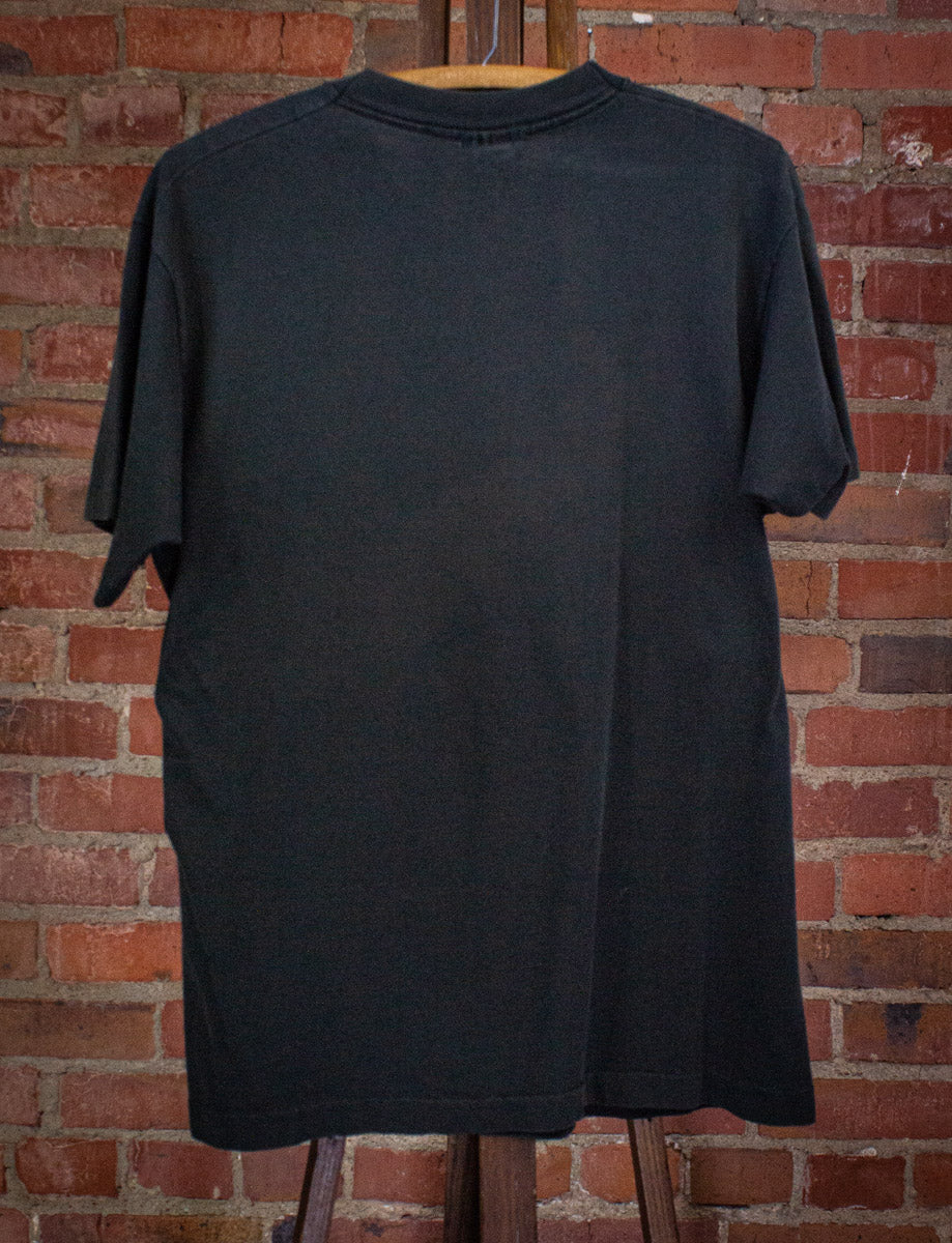 Vintage KNAC If It's Too Loud You're Too Old Graphic T Shirt 1991 Black Large