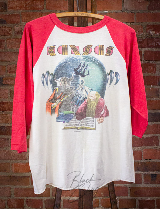 Vintage Kansas Album Compilation Concert T Shirt 70s