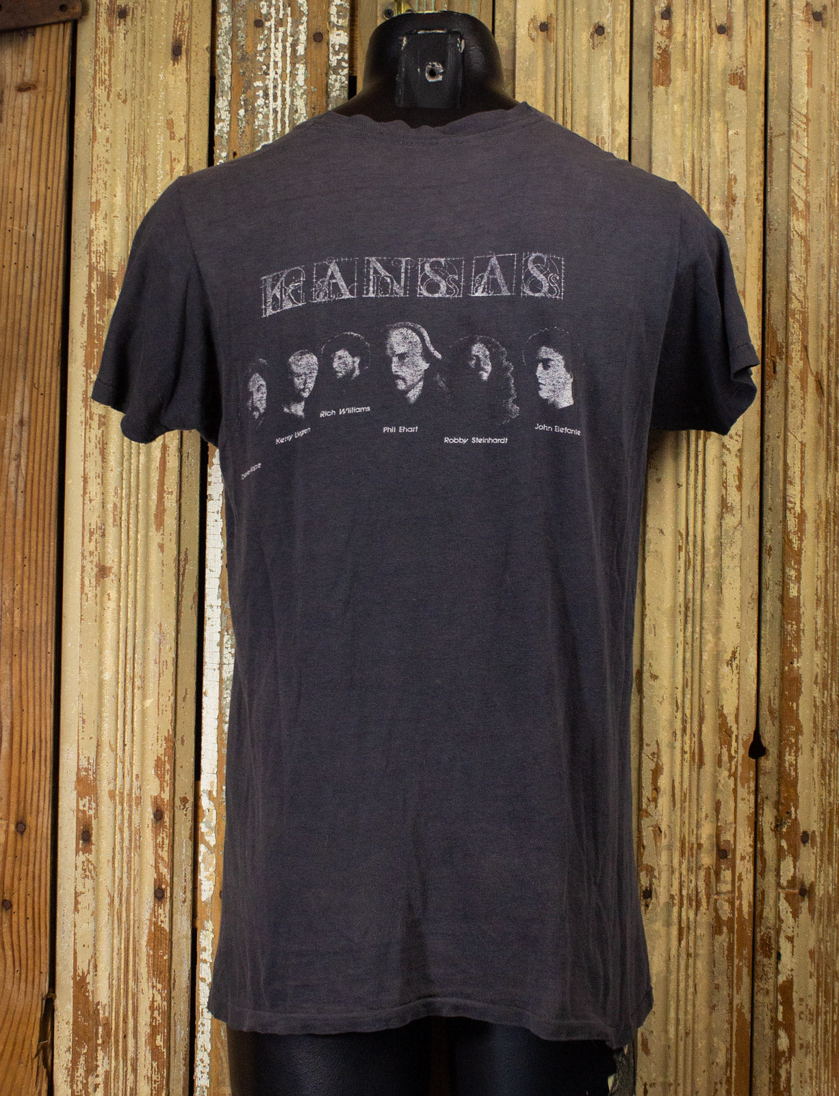 Vintage Kansas Tour Concert T Shirt 1982 Medium