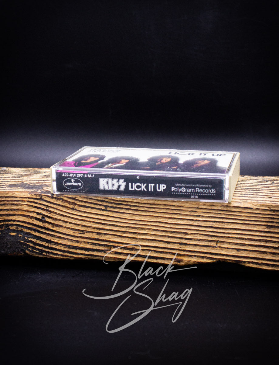 Vintage Kiss Lick It Up Cassette 1983