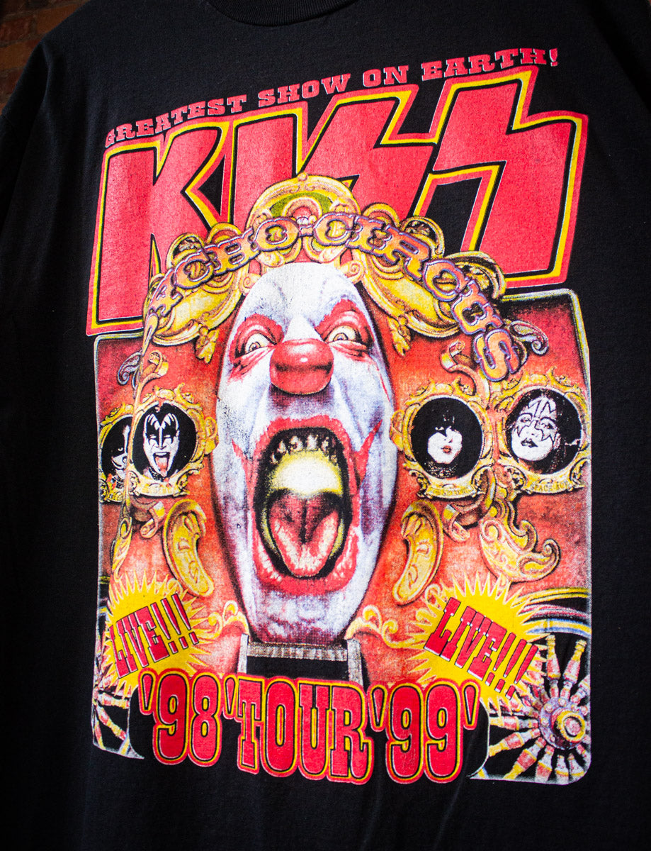 Vintage Kiss Psycho Circus Concert T Shirt 1998/99 Black 2XL