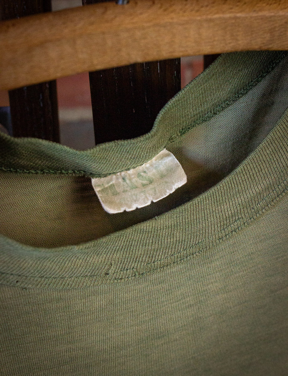 Vintage Klinger For Chief of Staff MASH Graphic T Shirt 1981 Green Medium