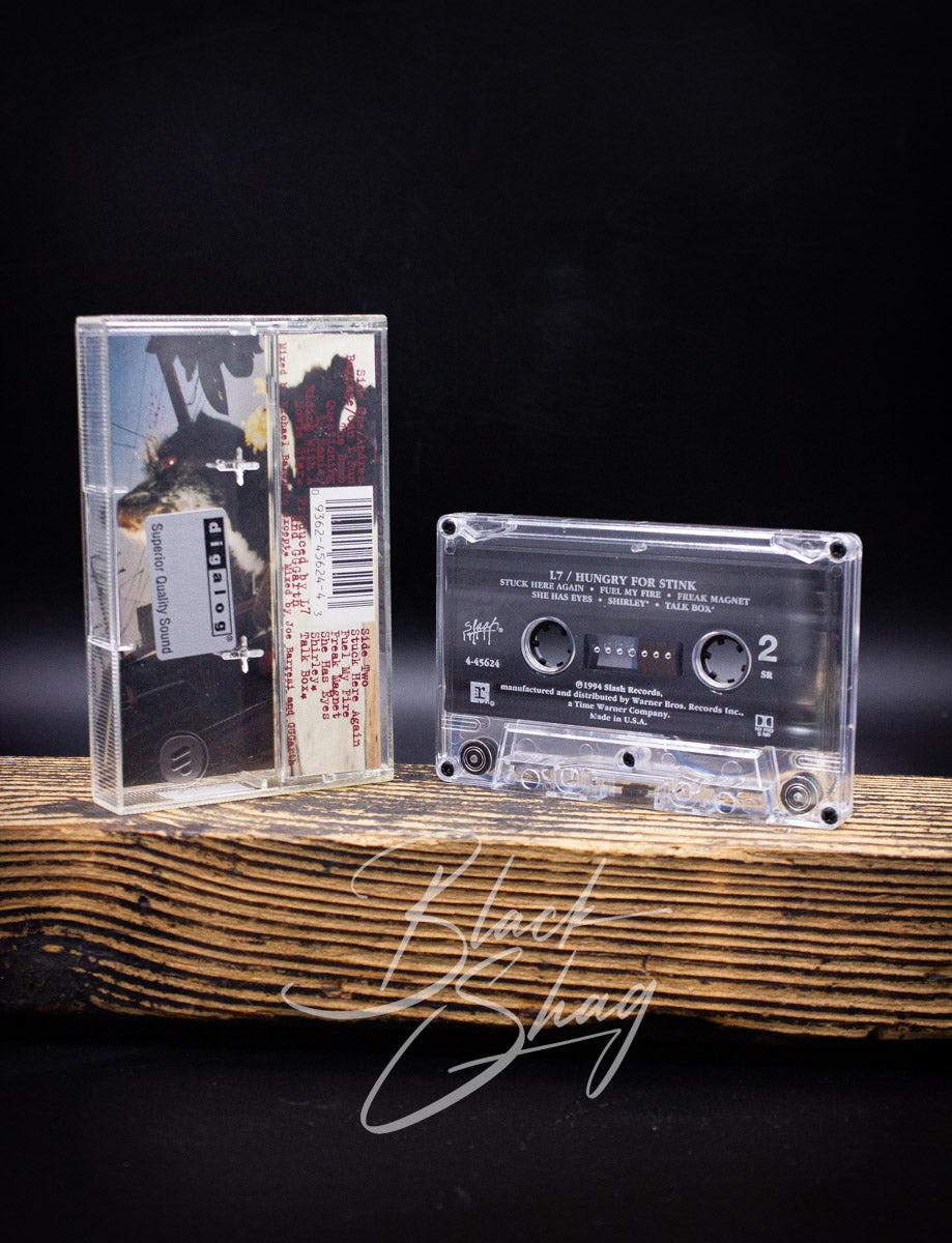Vintage L7 Hungry For Stink Cassette 1994