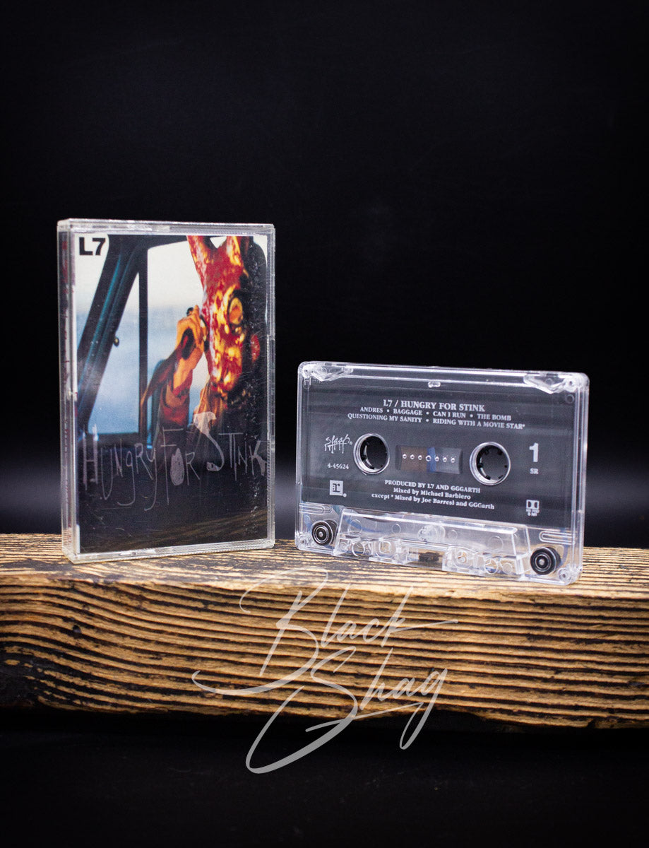 Vintage L7 Hungry For Stink Cassette 1994