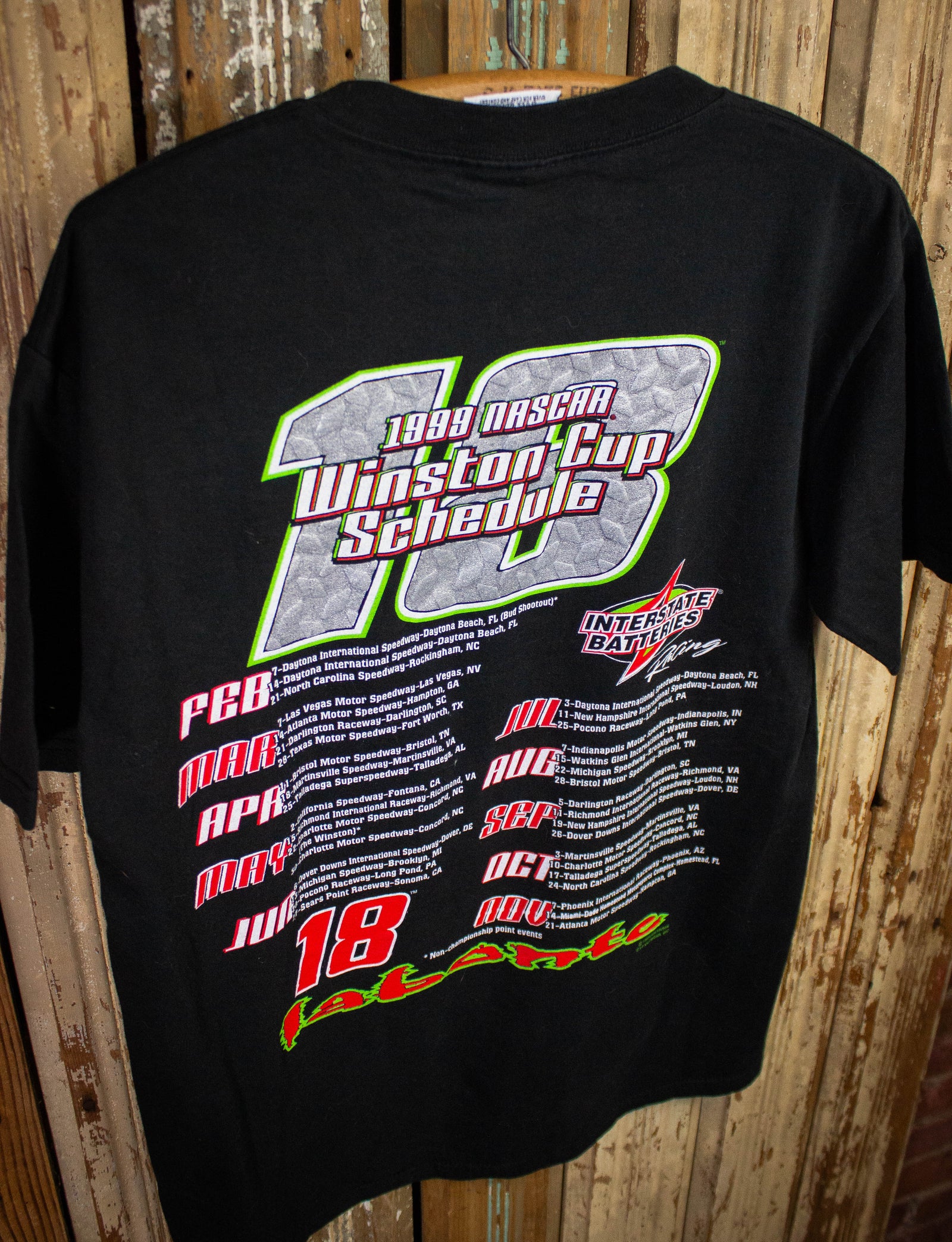 International Racing Graphic Tshirt - Black