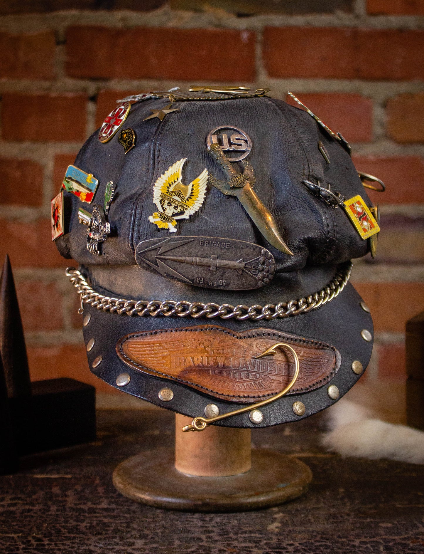 Vintage Motorcycle Harley Davidson Motorcycle Hats Biker Hat