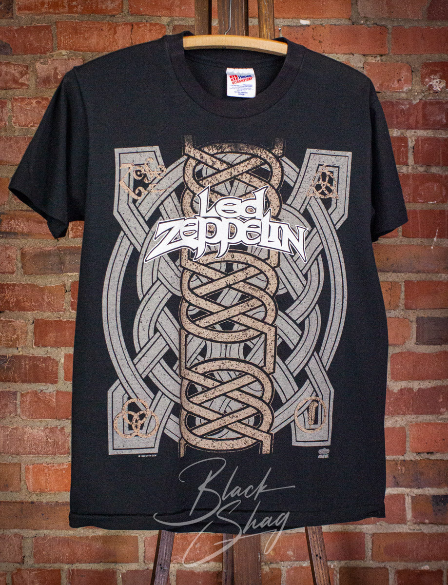 Vintage Led Zeppelin Celtic Concert T Shirt 1994 Small
