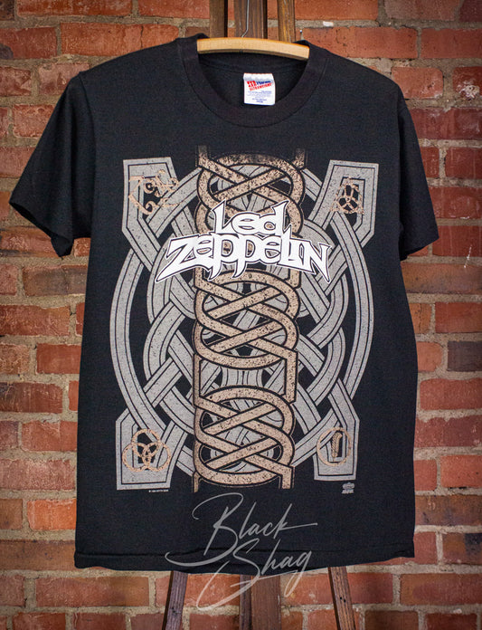Vintage Led Zeppelin Celtic Concert T Shirt 1994 Small