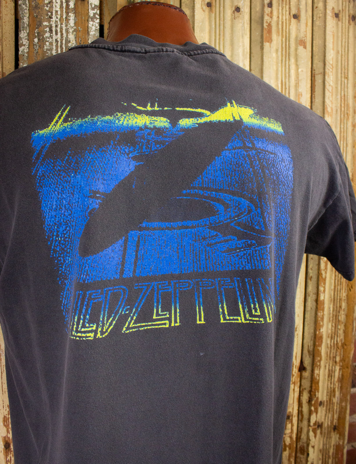 Vintage Led Zeppelin Concert T Shirt 1995 Black Large