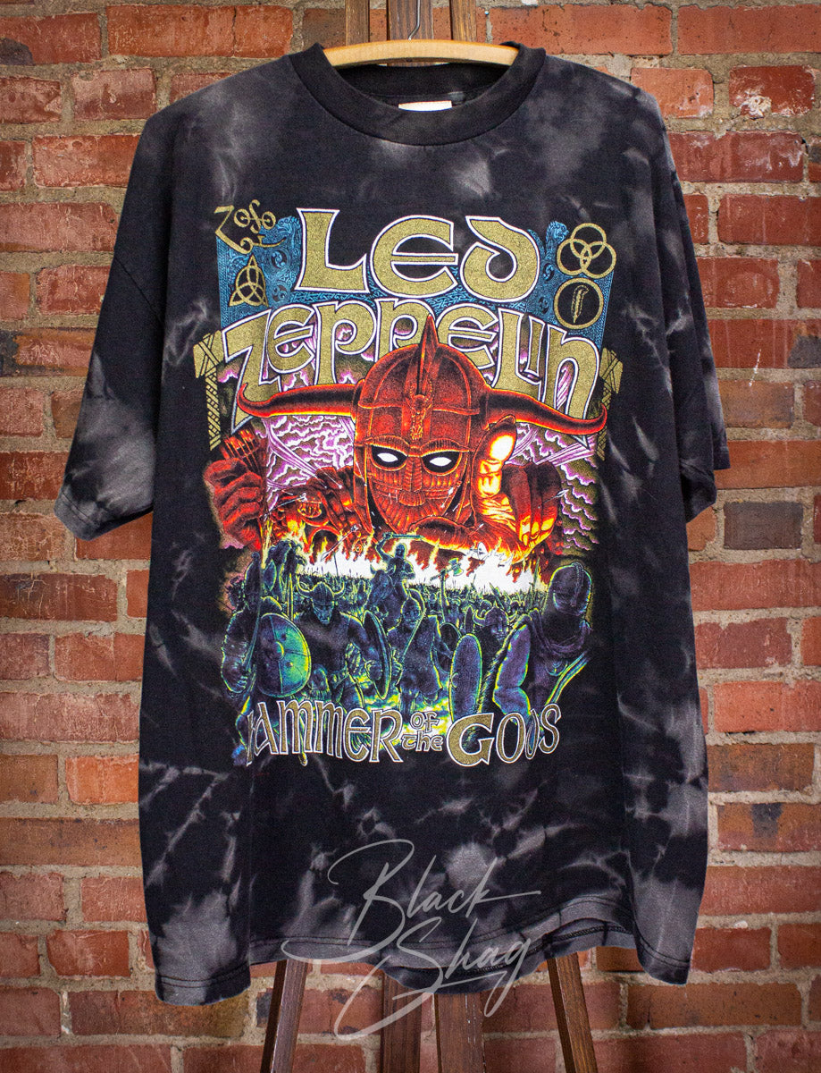 Vintage Led Zeppelin Hammer of the Gods Concert T Shirt 1999 2XL