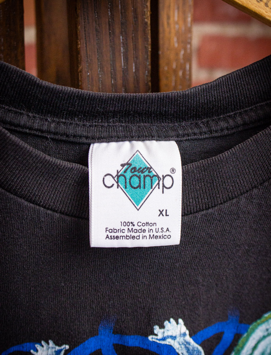 Vintage Led Zeppelin Swan Song Concert T Shirt 90s XL