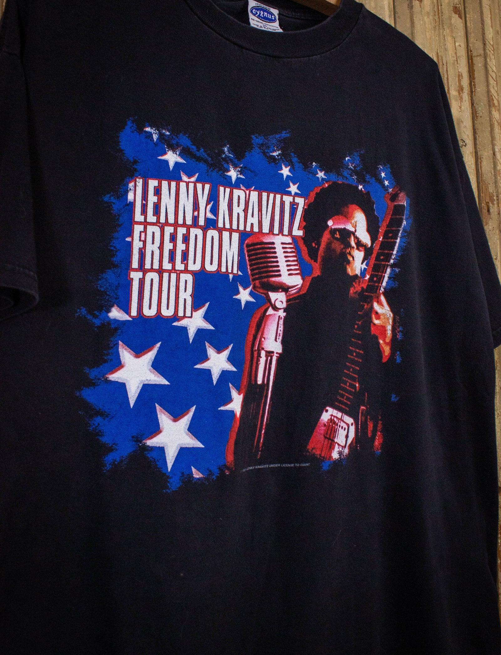 Vintage Lenny Kravitz Freedom Tour Concert T Shirt 1999 Black XL