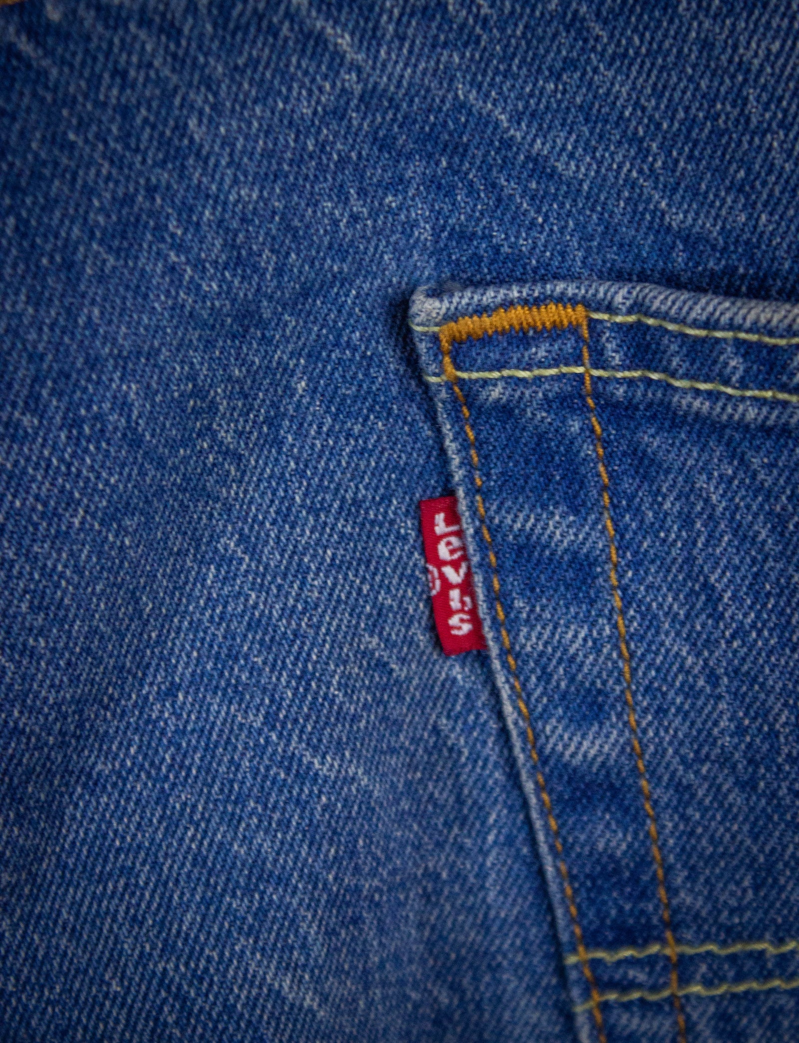 Vintage Levi's 501 Hemmed Denim Shorts Medium Wash 36w