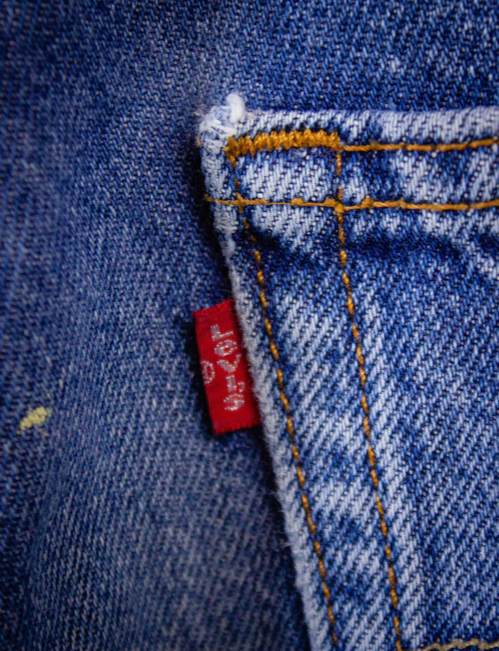 Vintage Levi's 505 Cut Off Denim Shorts Medium Wash 33w