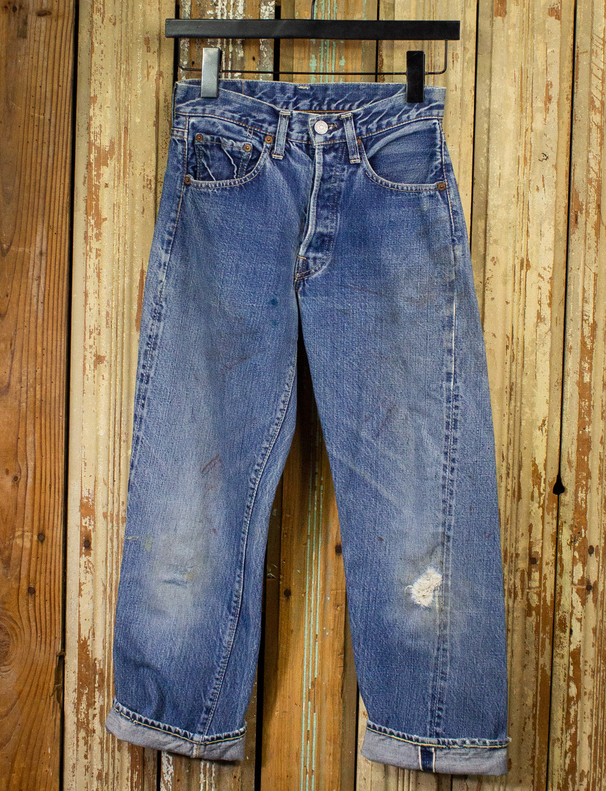 Vintage Levi's Selvedge 501 Denim Jeans 60s 26w