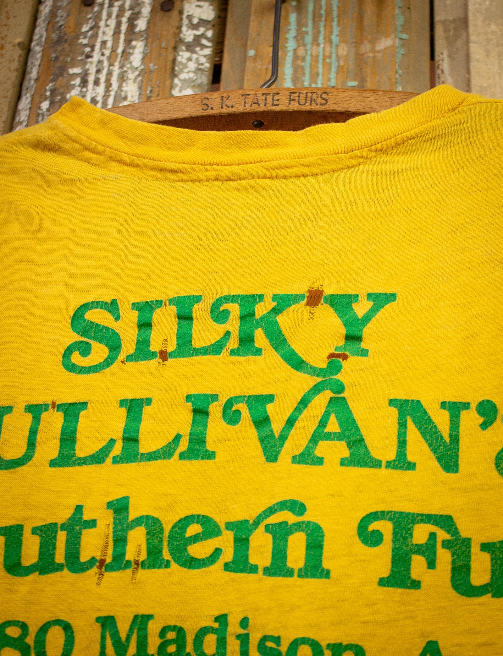 Vintage Liberty Bowl Graphic T Shirt 1979 Yellow Medium