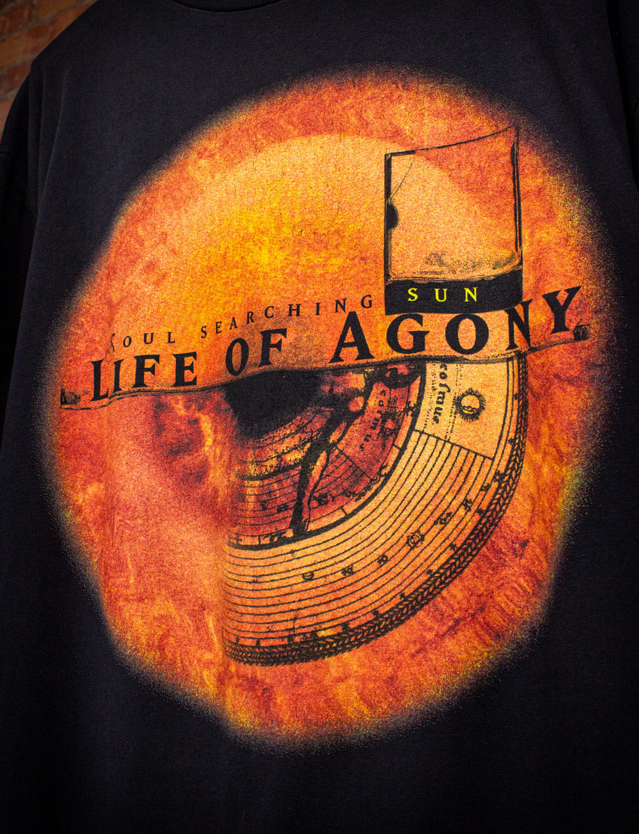 Vintage Life of Agony Soul Searching Sun Concert T Shirt 1997 XL