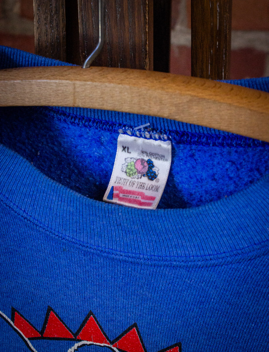 Vintage Lincoln County Falcons Sweatshirt 90s Blue XL