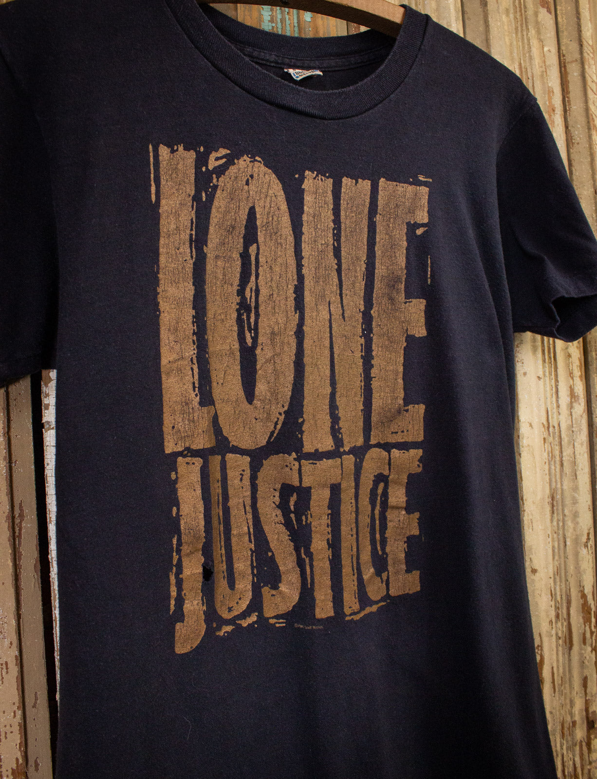 Vintage Lone Justice Concert T Shirt 1985 Black Small