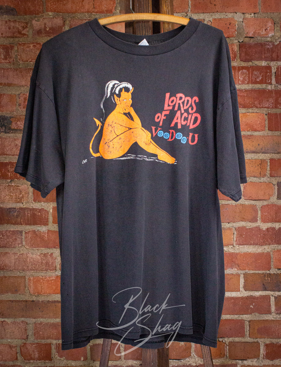 Vintage Lords of Acid Voodoo U Concert T Shirt 1995 Black XL
