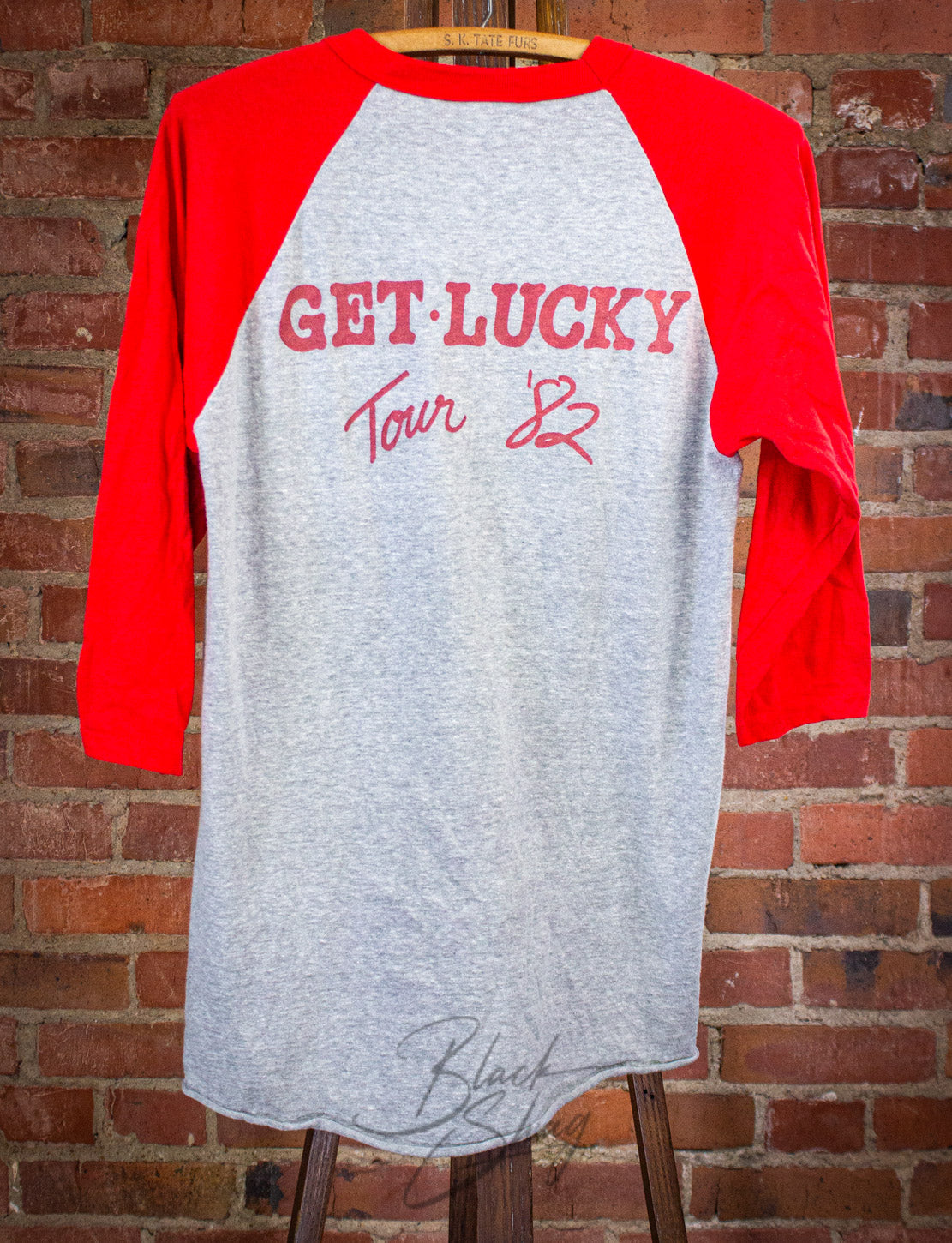 Vintage Loverboy Get Lucky Concert T Shirt 1983 Gray/Red Small/Medium