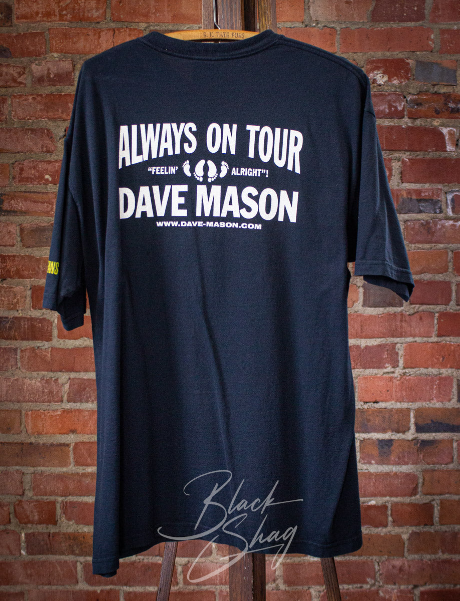 Lucky Brand Dave Mason T Shirt y2k Black XL