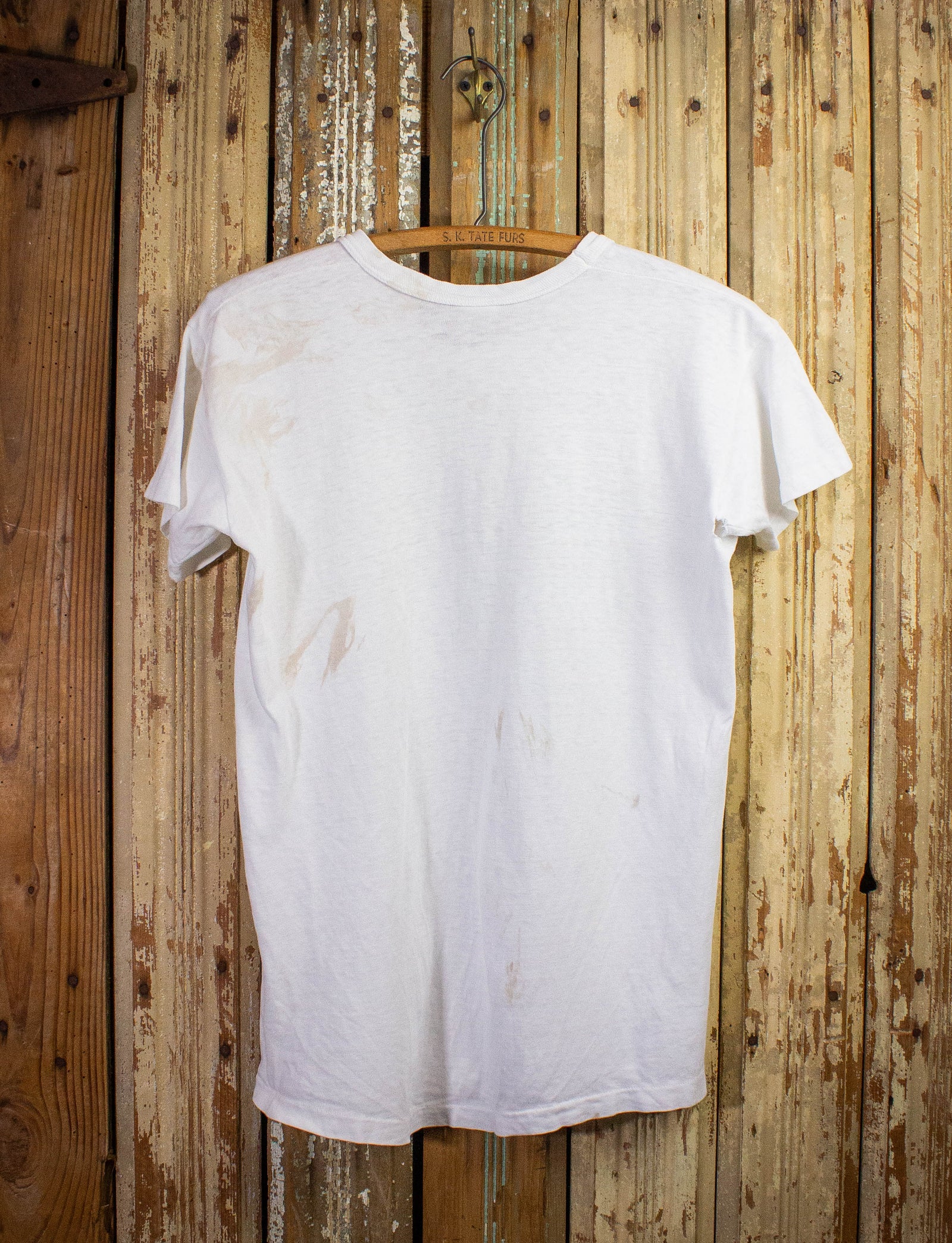 Vintage Madcap Concert T Shirt 70s White Small