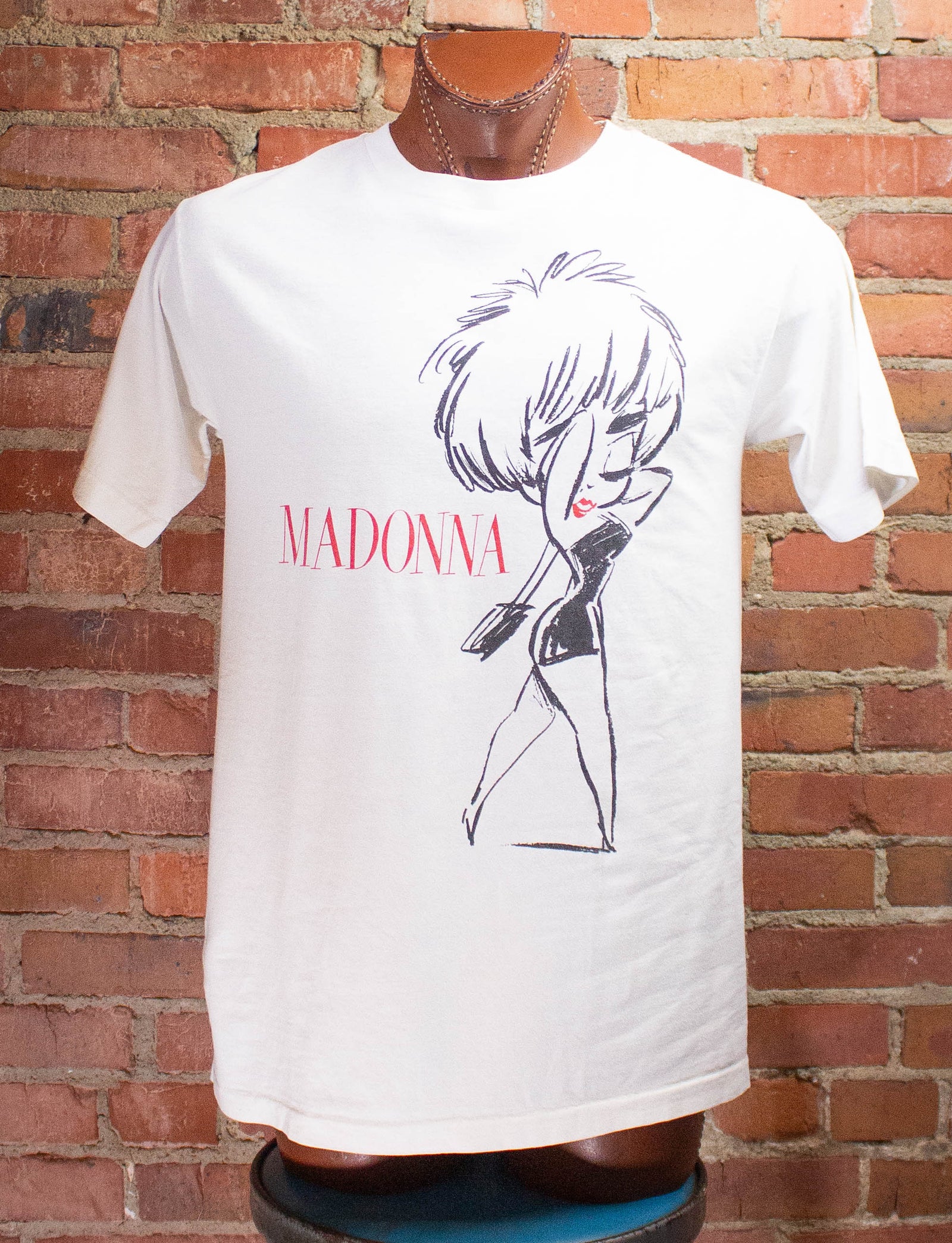 Vintage Madonna Who's That Girl Concert T-Shirt 1987 M
