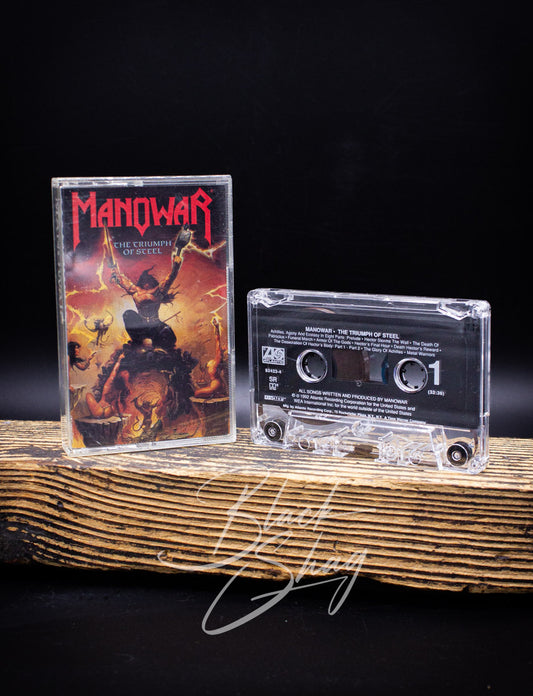 Vintage Manowar The Triumph Of Steel Cassette 1992