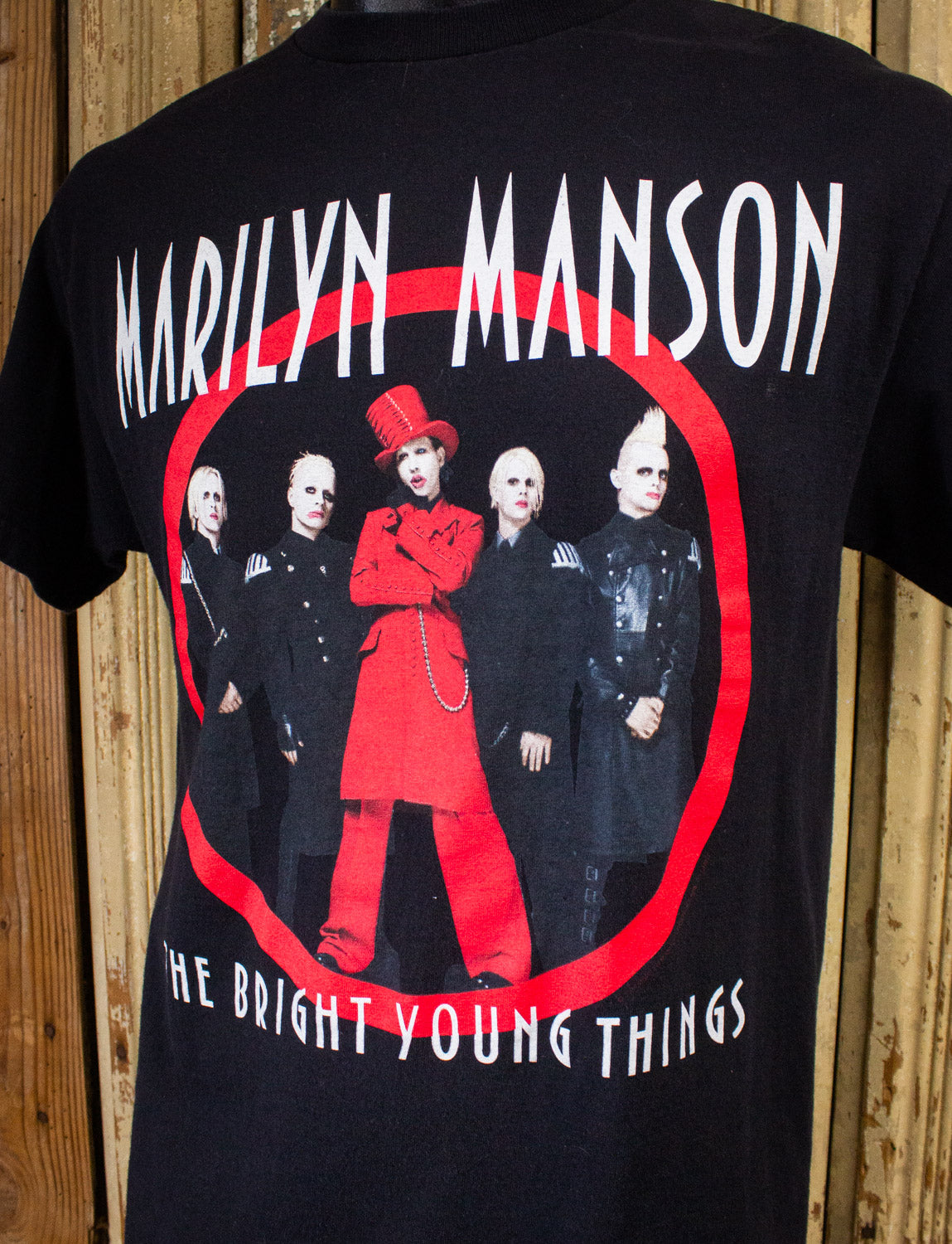 Vintage Marilyn Manson The Bright Young Things Concert T Shirt 2003 Medium