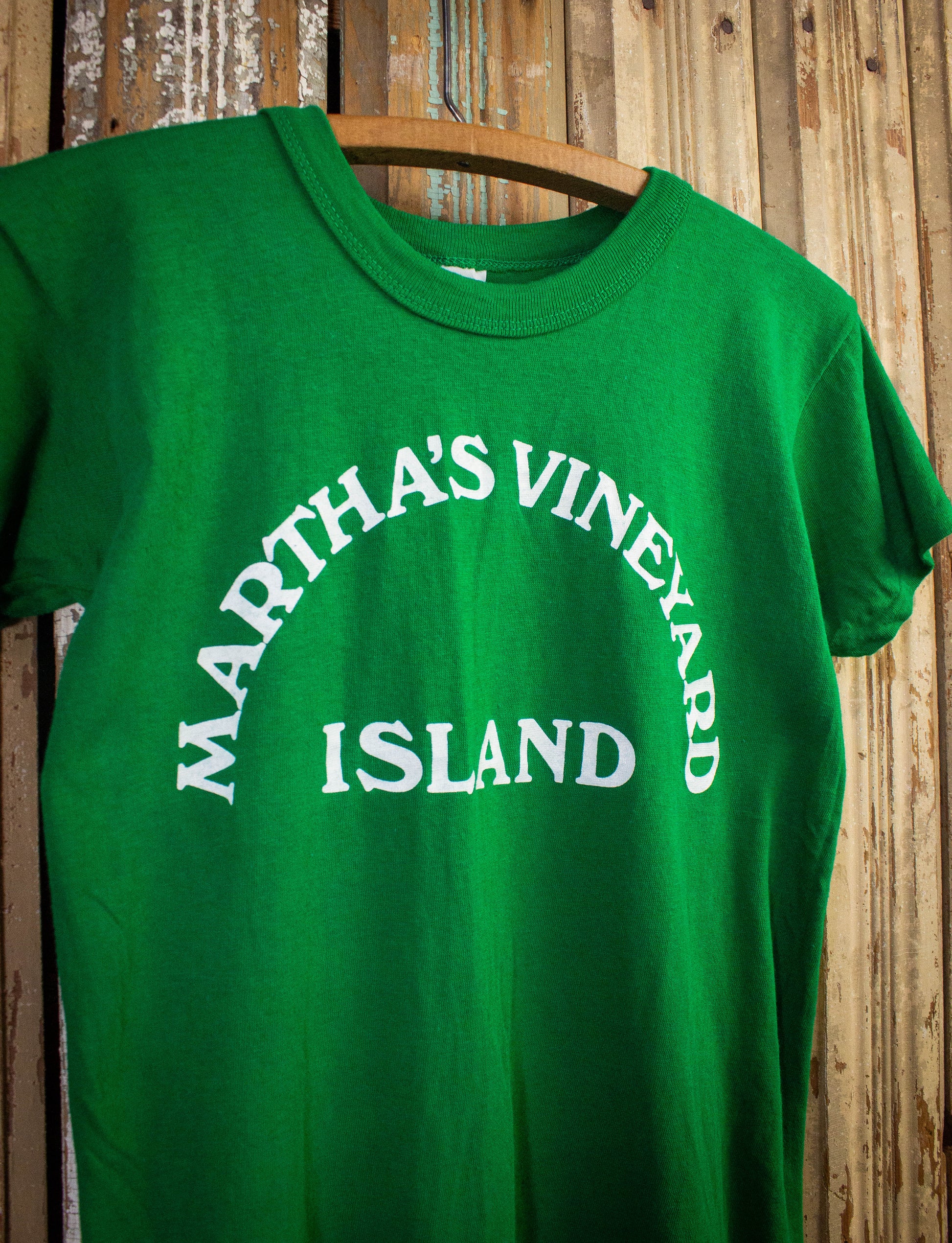 Vintage Martha's Vineyard Island Graphic Women's T Shirt 70s