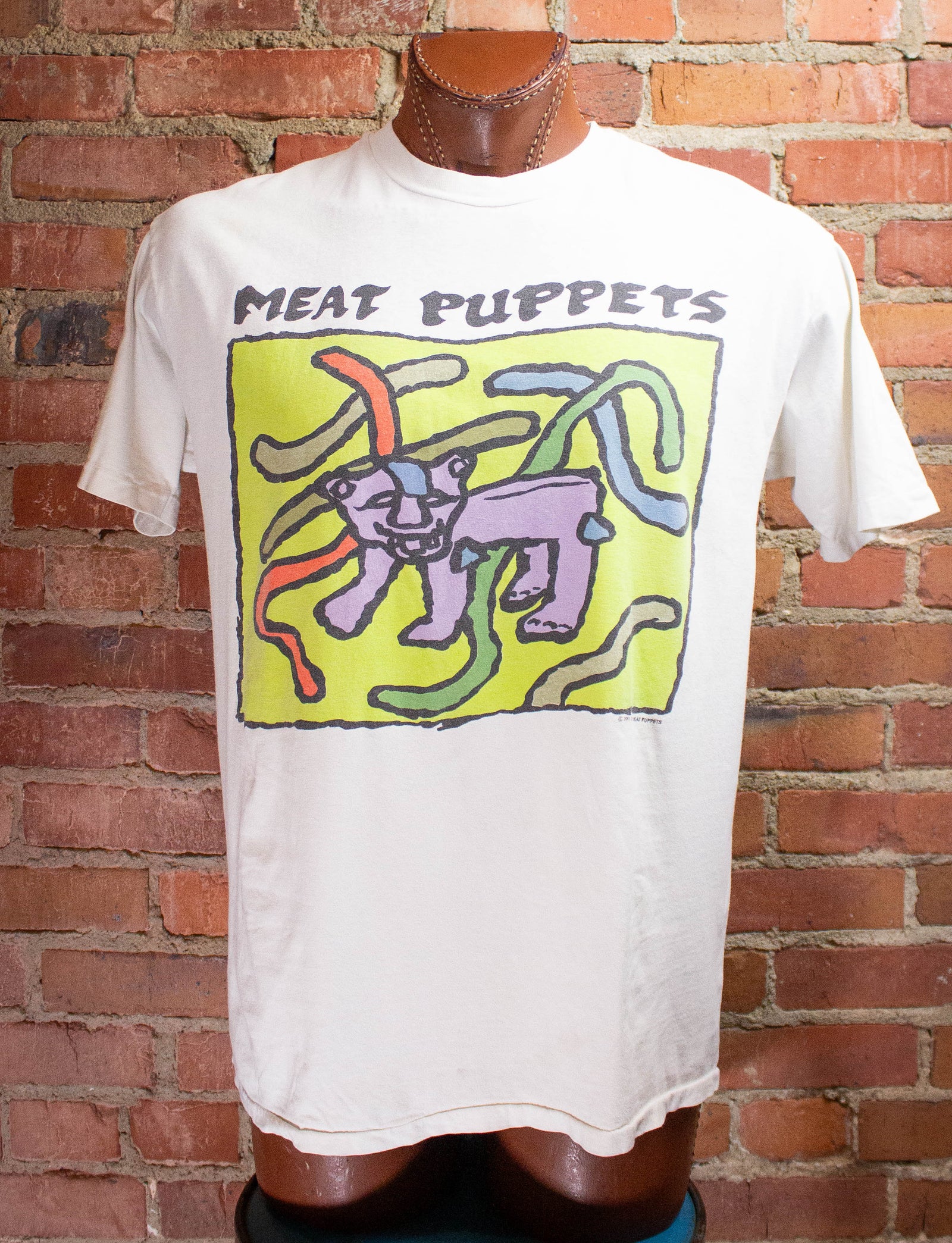 Vintage Meat Puppets Concert T-Shirt 1991 XL