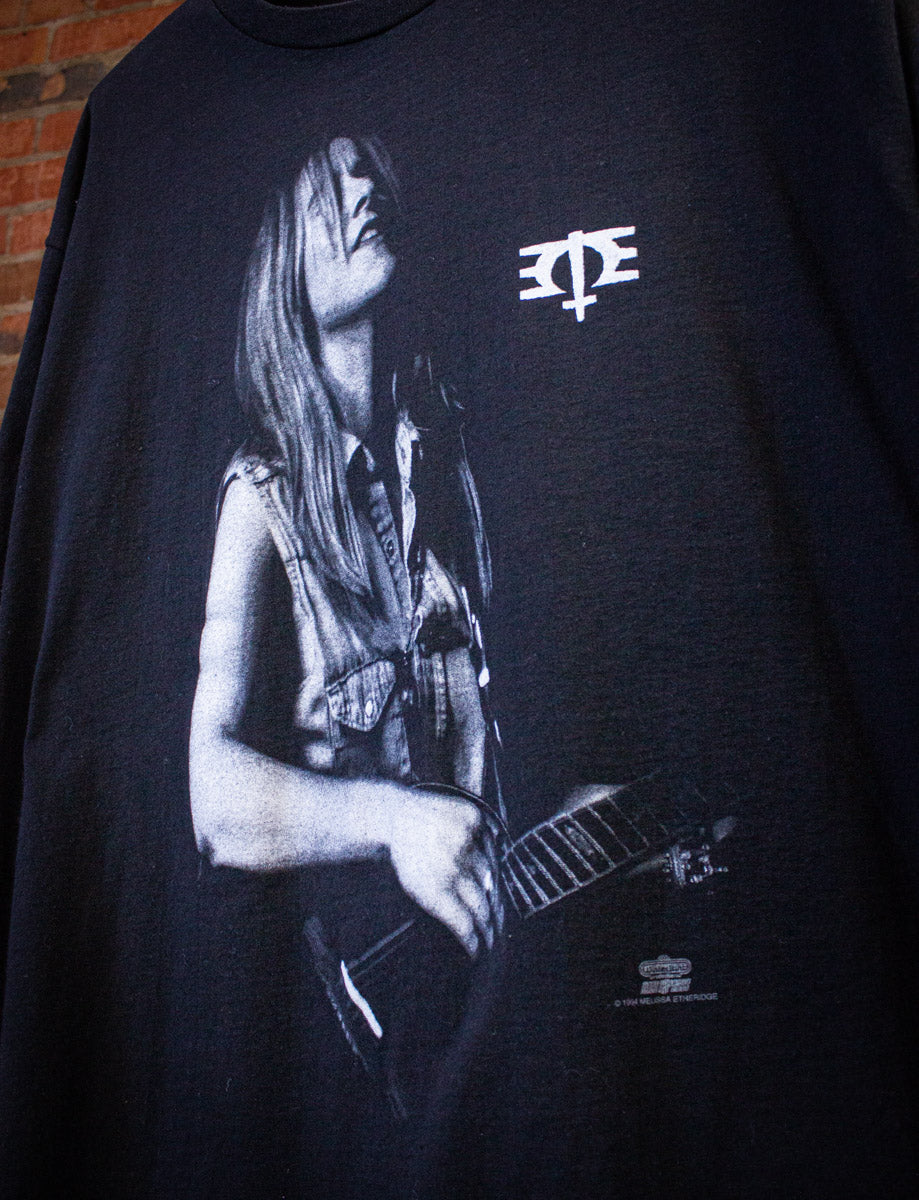 Vintage Melissa Etheridge Concert T Shirt 1994 Black