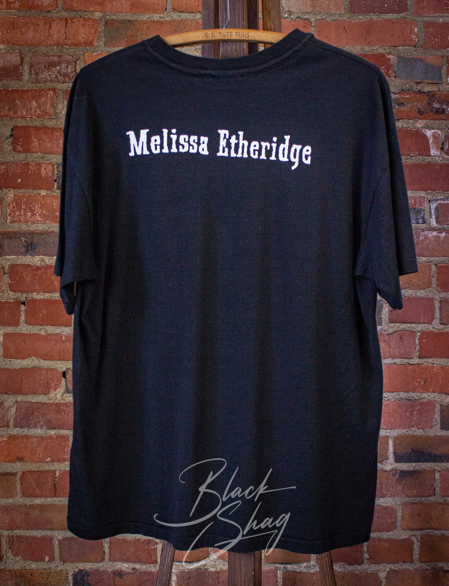 Vintage Melissa Etheridge Concert T Shirt 1994 Black