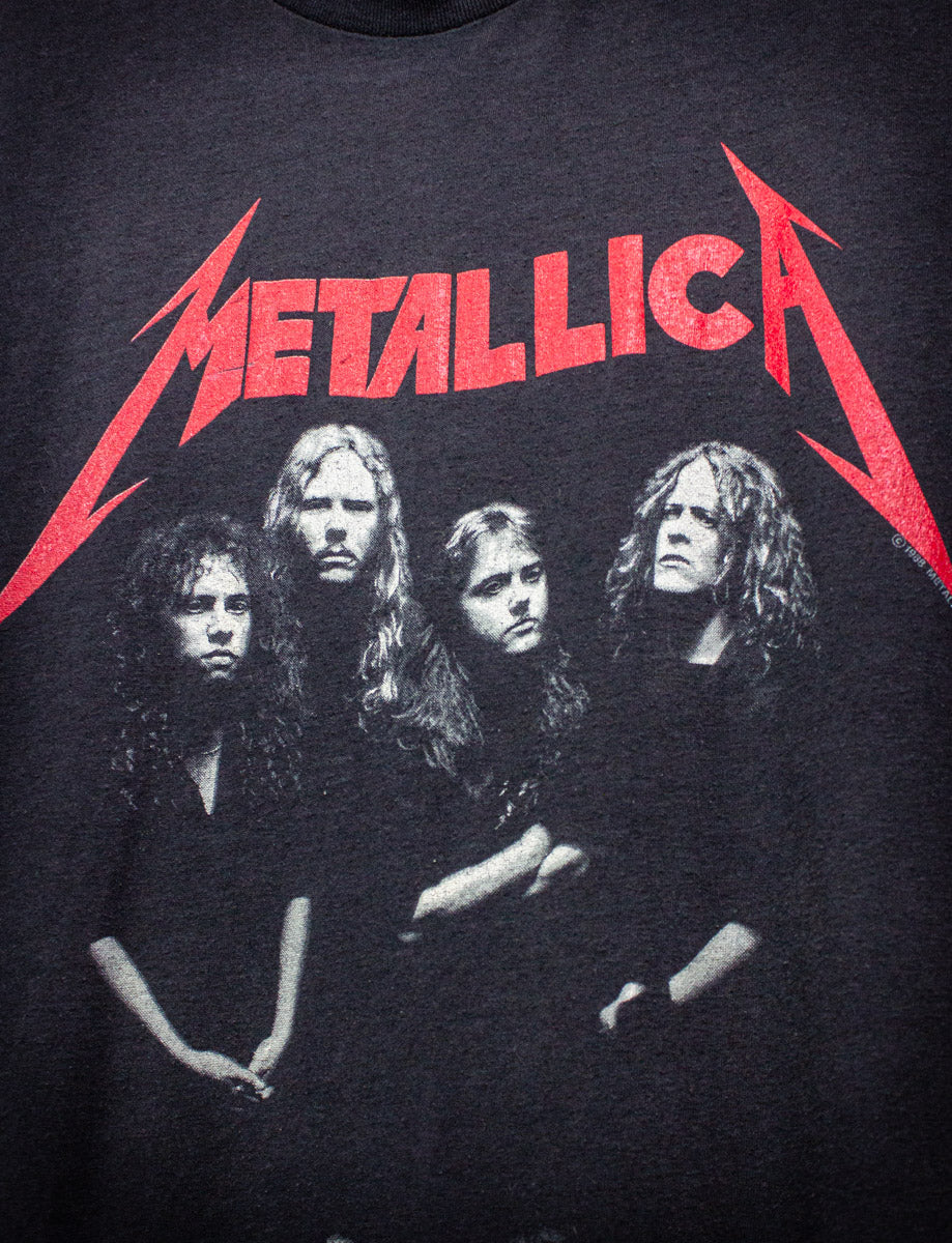 Vintage Metallica And Justice For All Concert T Shirt 1988 Large 
