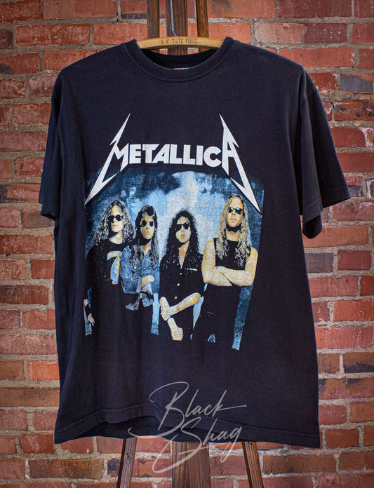 Vintage Metallica Band Photo Concert T Shirt Large
