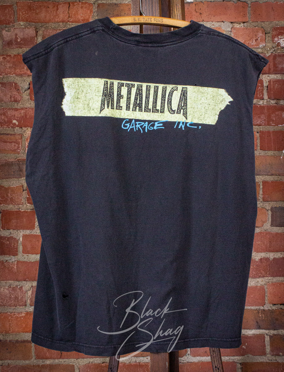 Vintage Metallica Garage Inc Cut Off Concert T Shirt 1998 Large