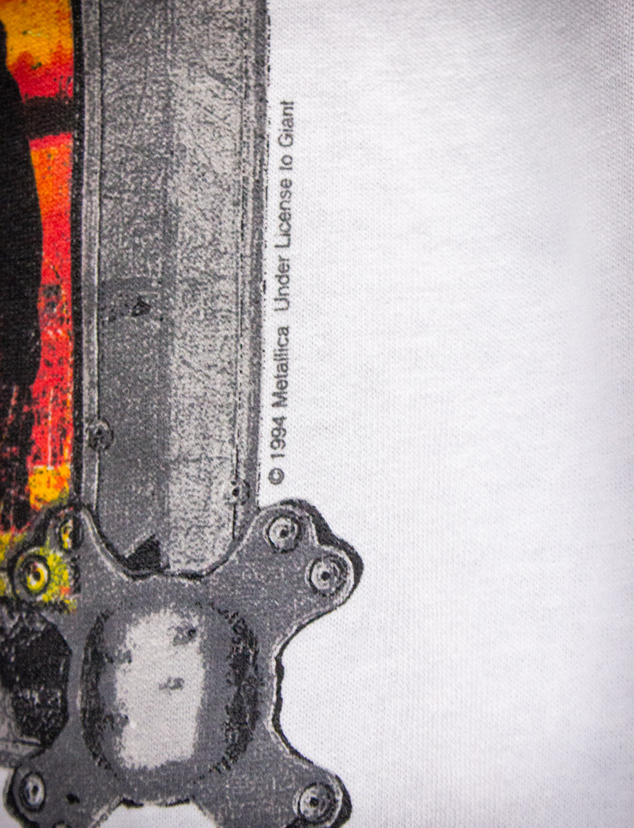 Vintage Metallica Live Shit: Binge & Purge Concert T Shirt 1994