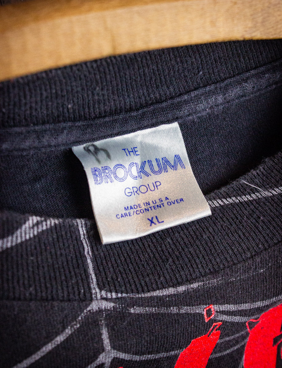 Vintage Metallica The Ringmaster Pushead All Over Print Concert T Shirt 1992 XL