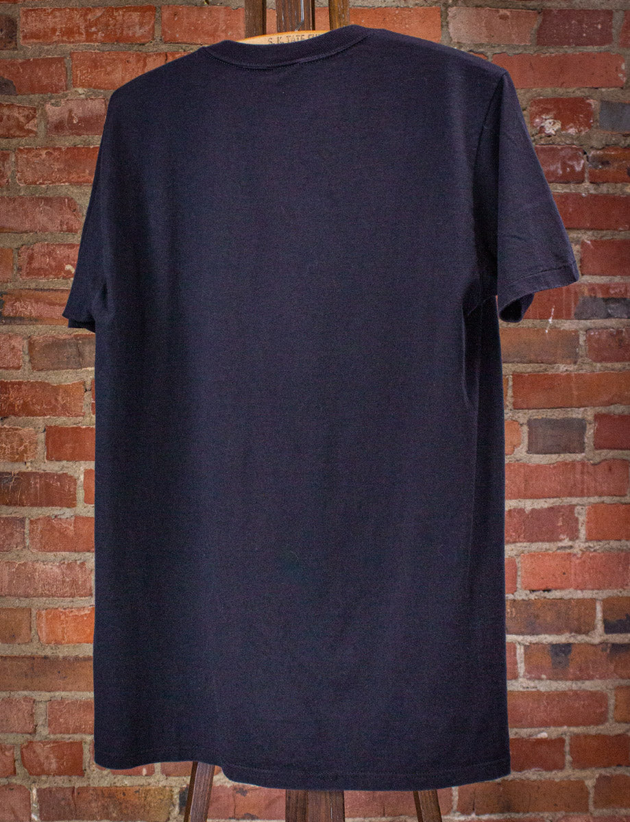 Vintage Mickey Mouse Graphic T Shirt 80s Black Large