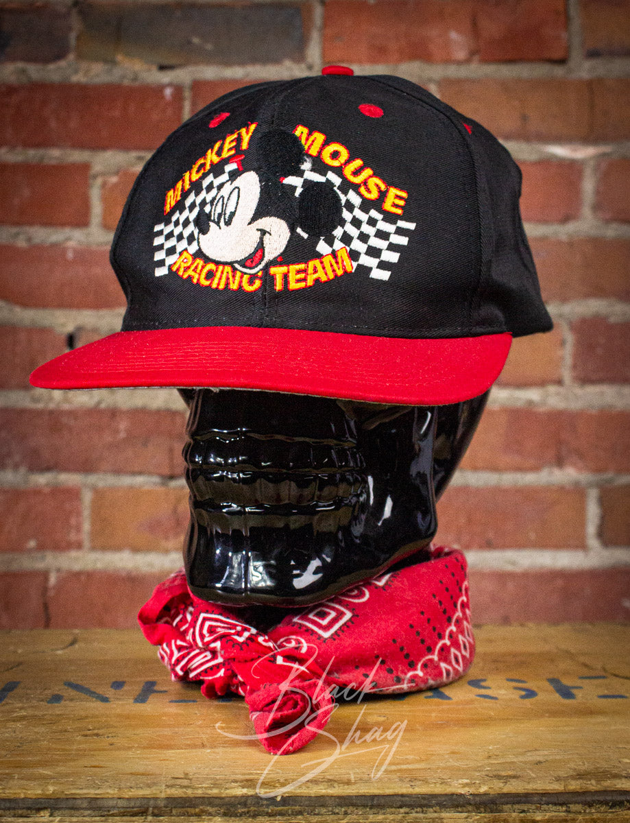 Vintage Mickey Mouse Racing Team Trucker Hat