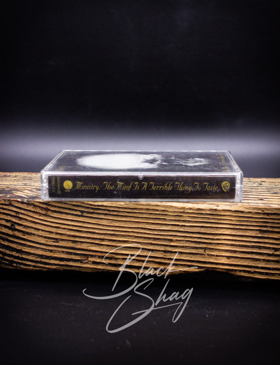 Vintage Ministry The Mind Is A Terrible Thing To Taste Cassette 1989