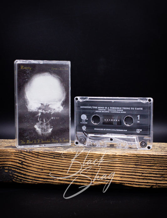 Vintage Ministry The Mind Is A Terrible Thing To Taste Cassette 1989