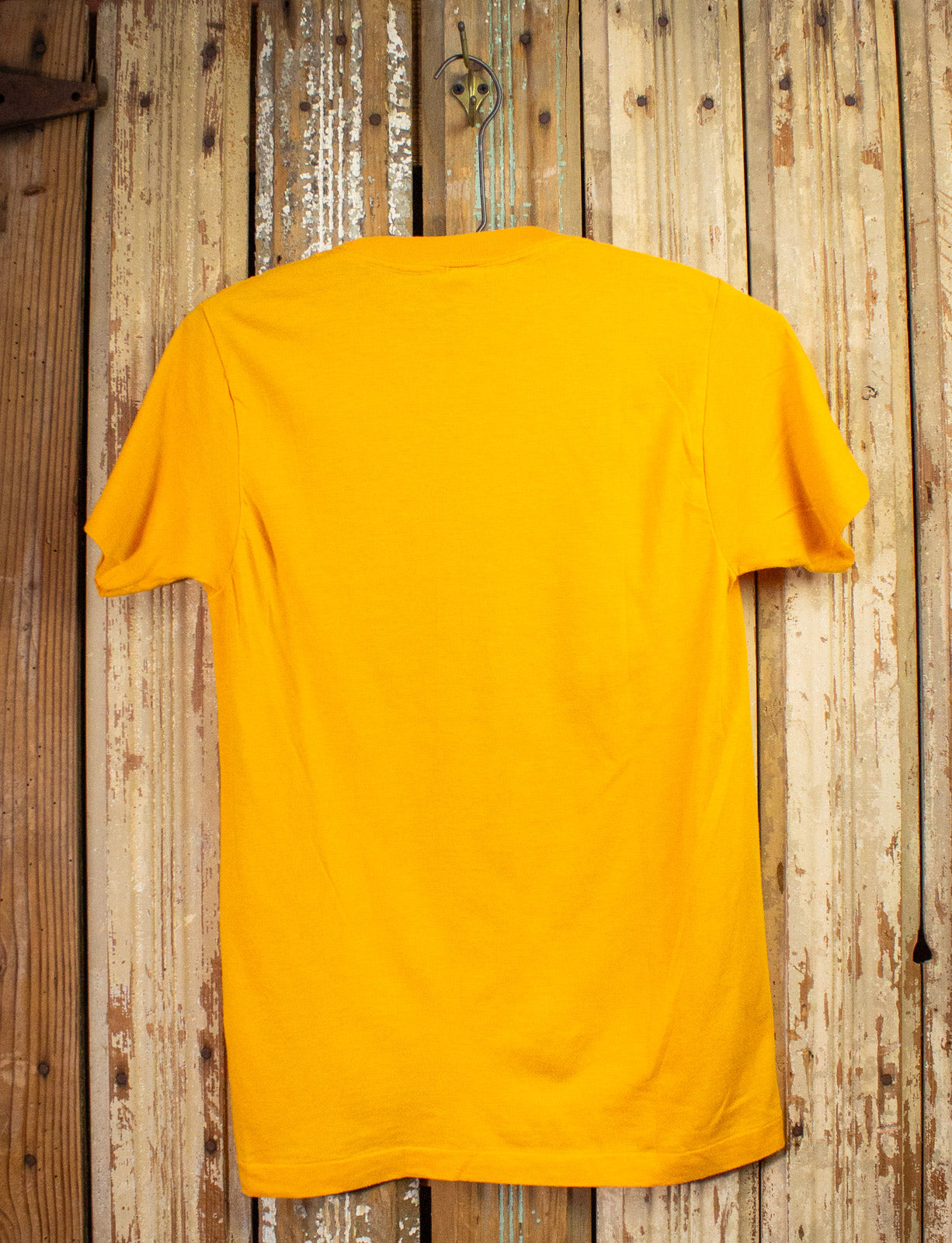 Vintage Monkey Rhythm Monk-Kee Rid-Um Concert T Shirt 80s Yellow XS