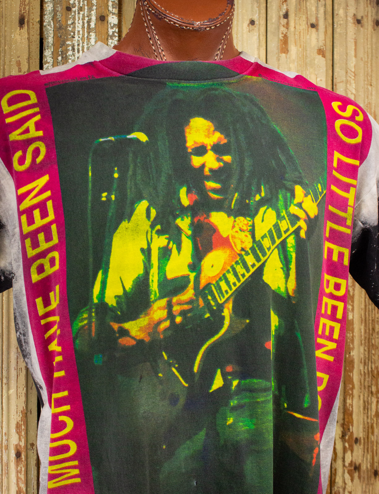 Vintage Mosquitohead Bob Marley So Much Have Been Said Concert T shirt 90s XL